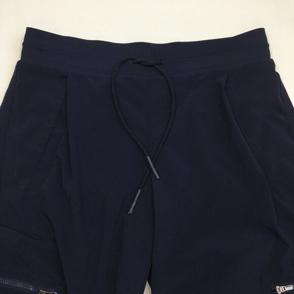 ATHLETA Navy VENTURE Zip Pocket Pull On Drawstring Waist Activewear Jogger Pant - Picture 4 of 12